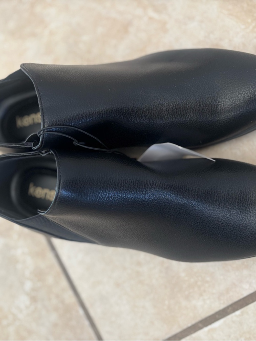 Kensie Black Slip-On Booties Size 10 NWT - Picture 3 of 5